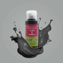 Pintura Acrílica Pint Art Multipropósito Negro 60ml