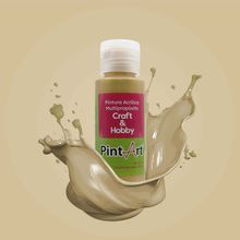 Pintura Acrílica Pint Art Multipropósito Metálica Oro Rico 60ml