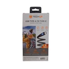 Cable USB a USB-C Tech Up Reforzado 1.8m