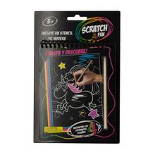 Libro para Dibujar Toy Jam Scratch 4 Fun Varios Modelos 1 pieza