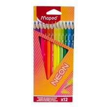 Lapices de Color Maped Color Peps Neón Triangulares 12 piezas