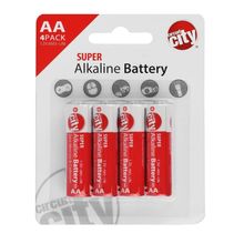 Pilas AA Circuit City Alcalinas 4 piezas