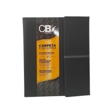 Carpeta Ejecutiva Tamaño Carta CBI Sobre Negro