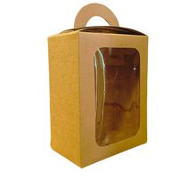 Cajas de Cartón con Ventana para Dulceros 14x11x6.5cm 100 piezas