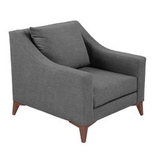 Sillón Dicasa Lanson Belucci Gris Oscuro