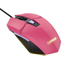 Mouse Alámbrico Gamer Trust Gaming GXT109P Felox Rosa