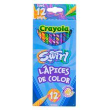 Lápices de Color Crayola Swirl 12 piezas