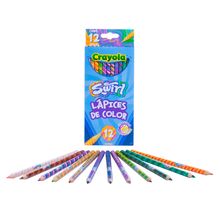 Lápices de Color Crayola Swirl 12 piezas