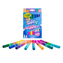Plumones Duales Crayola Swirl 8 piezas