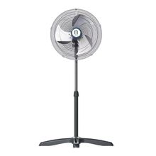 Ventilador de Pedestal Navia A18 Aspas Metálicas Negro 18 pulgadas