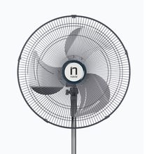 Ventilador de Pedestal Navia A18 Aspas Metálicas Negro 18 pulgadas