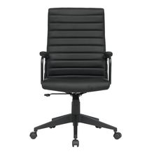 Silla de Oficina Stuk Napoli Ergonómica Negra