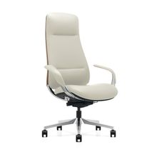 Silla Ejecutiva Stuk Harlem Ergonómica Blanca
