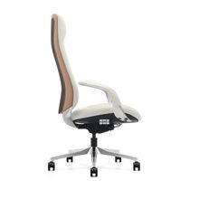 Silla Ejecutiva Stuk Harlem Ergonómica Blanca
