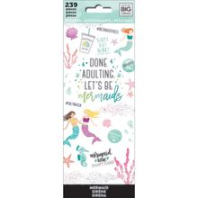 Stickers Happy Planner Sirenas 239 piezas