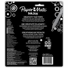 Bolígrafos de Gel Retráctiles Paper Mate InkJoy Punto Mediano Bright 10 piezas
