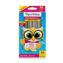 Lápices de Colores Paper Mate Doble Punta 15 piezas