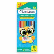 Lápices de Colores Paper Mate Redondos 12 piezas