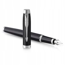Bolígrafo Rollerball y Pluma Fuente Parker IM Negro