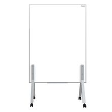 Mampara Pintarrón de Doble Vista Alfra Lux Met 150x110cm