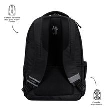 Mochila Ergonómica Porta Laptop 15.4 Repelente A Líquidos Bolsillo Secreto