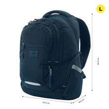 Mochila Ergonómica Grande Porta Laptop 13 26 L Eufrates