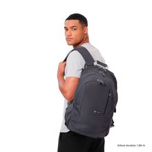 Mochila Ergonómica Extra Grande Porta Laptop 15.4 Repelente A Líquidos Organizador Interno