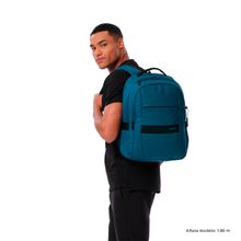 Mochila Ejecutivo Porta Laptop 14" Wivetto 2.0 Azul Hombre
