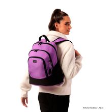 Mochila Mujer Kuat L Escolar Morado