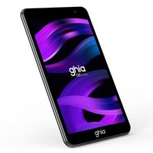 Tablet Ghia A8 Book 64GB RAM 4GB Android 14 8" Negro con Turquesa