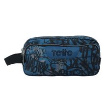 Lapicera Triple Totto Agapec Urban Graffiti Azul