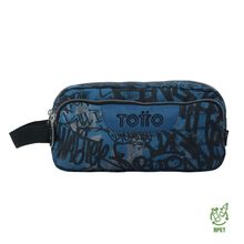 Lapicera Triple Totto Agapec Urban Graffiti Azul