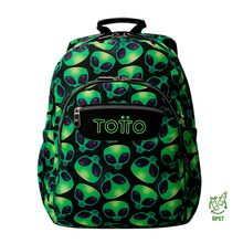 Mochila Totto Acuarela Alien