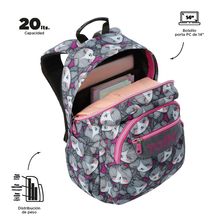 Mochila Totto Acuarela Kitten Gatos