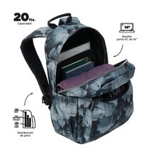 Mochila Totto Acuarela Digital Hill