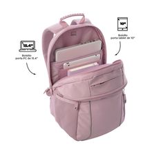 Mochila Totto Cambri 2.0 Klass Rosa Pastel