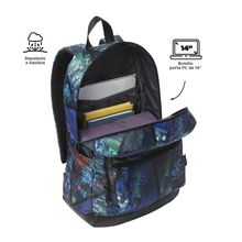 Mochila Totto Tocax Azul Colores