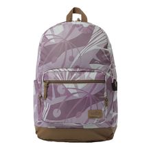 Mochila Totto Tocax Hojas Morada