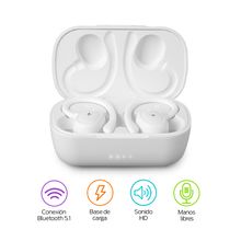 Audífonos Inalámbricos Deportivos Air Sport2 Blancos