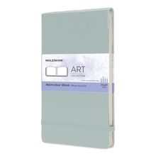 Libreta de Dibujo para Acuarela Moleskine Art Verde | 36 hojas Marfil | Grande 13x21cm