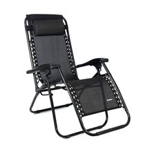 Silla Plegable Hikeo Antigravity Reclinable Negra