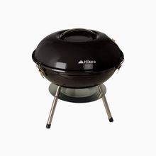 Asador Portátil de Carbón Hikeo Negro