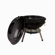 Asador Portátil de Carbón Hikeo Negro