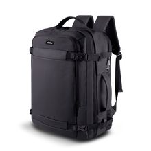 Mochila de Viaje Hikeo Impermeable Negra