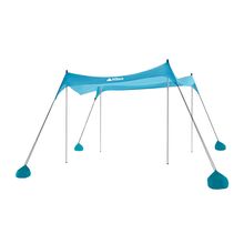 Carpa Portátil Hikeo Plegable Protección UV Azul 3x3m