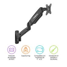 Soporte de Pared para Monitor de 17" a 32"