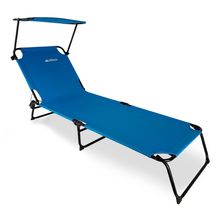 Catre Individual con Techo Hikeo Plegable Azul
