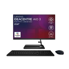 Computadora All In One Lenovo IdeaCentre 3 23.8" Intel Celeron 7305 SSD 256GB RAM 8GB Windows 11 Negra