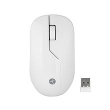 Mouse Inalámbrico Techzone Recargable Blanco