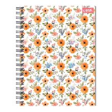 Cuaderno Profesional Cuadro Grande Upak Florecer 100 hojas